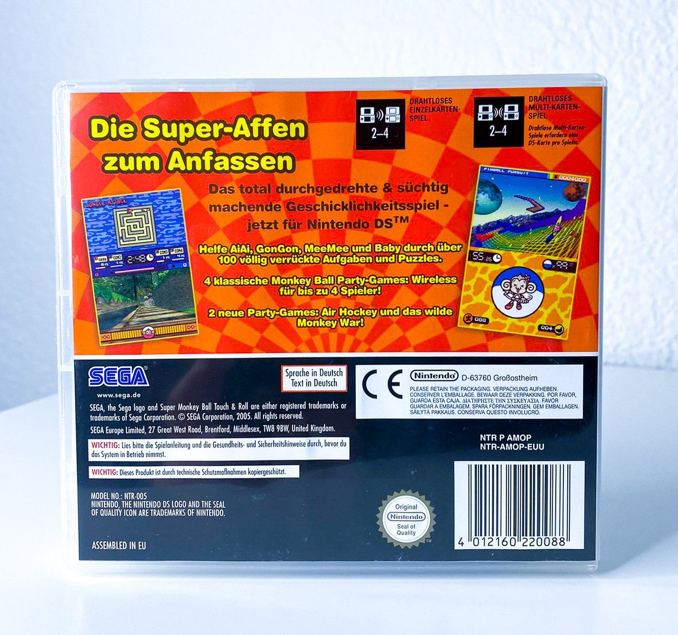 Nintendo Giochi: Super Monkey Ball Touch & Roll Nintendo DS – Usato da St. Gallen venduto da bubblybee 1