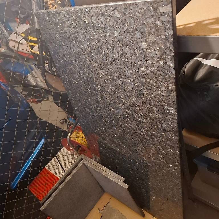 Tavoli: Salontisch Steintisch Marmor schwarz gemustert – Usato da Winterthur venduto da race72 1