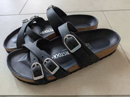 Neue Birkenstock Sandalen schwarz Grösse 37