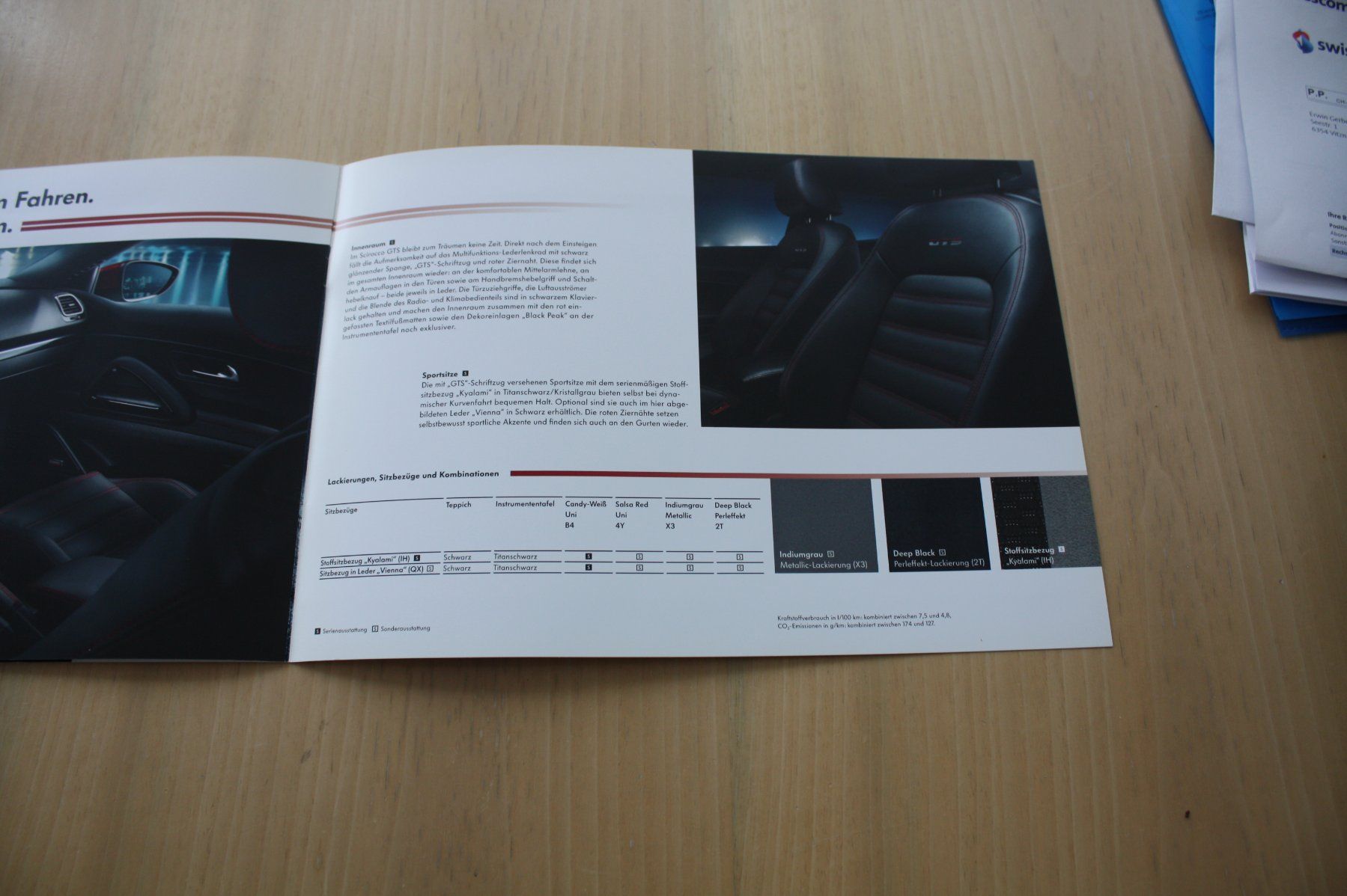 VW Documenti: VW Scirocco GTS Prospekt 5/2012 – Usato da Wikon venduto da erwin400 5