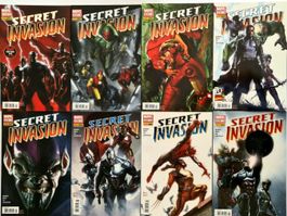 Secret Invasion Hefte 1-8, Marvel Comics