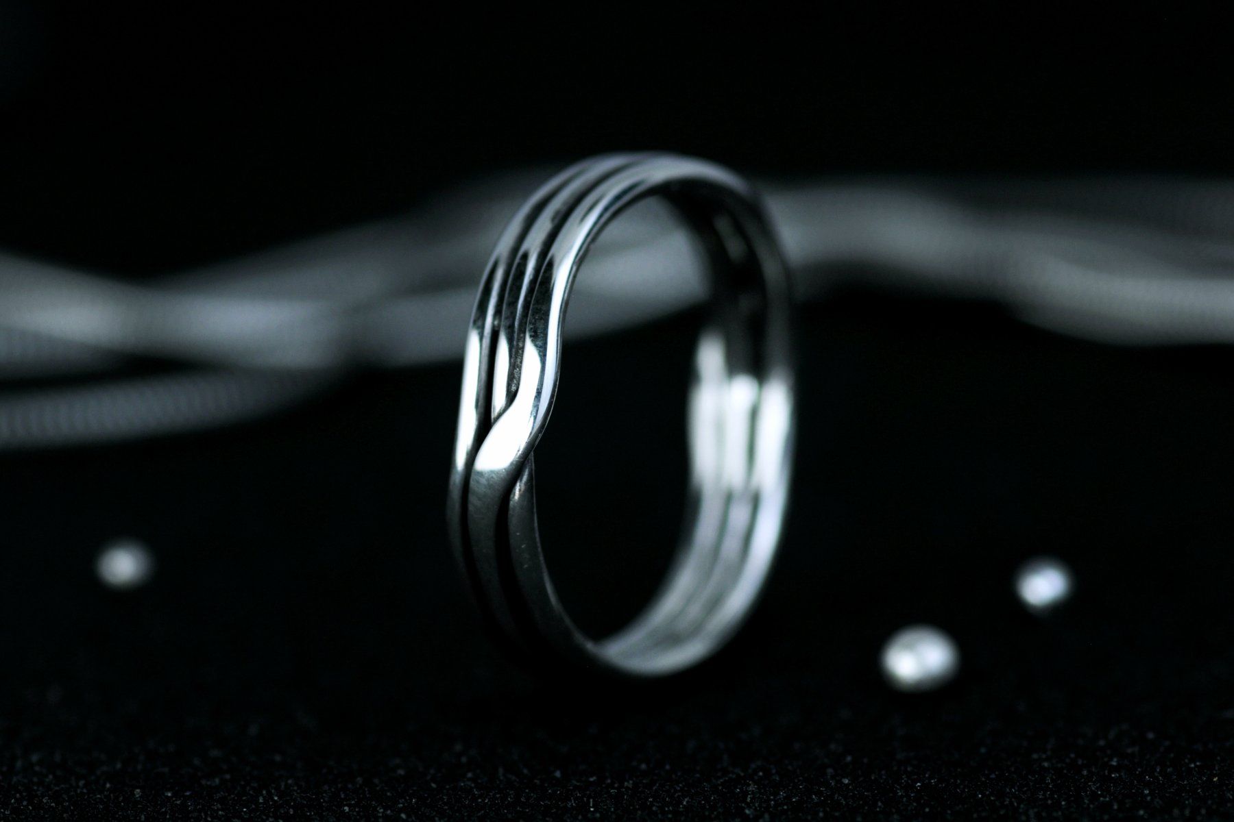 Anelli: INFINITY Ring aus Silber 925 · jede Ringgrösse erhältlich – Nuovo e nell'imballaggio originale da Bern venduto da OSONO.Design 7