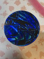 Pokémon Münze holographisch