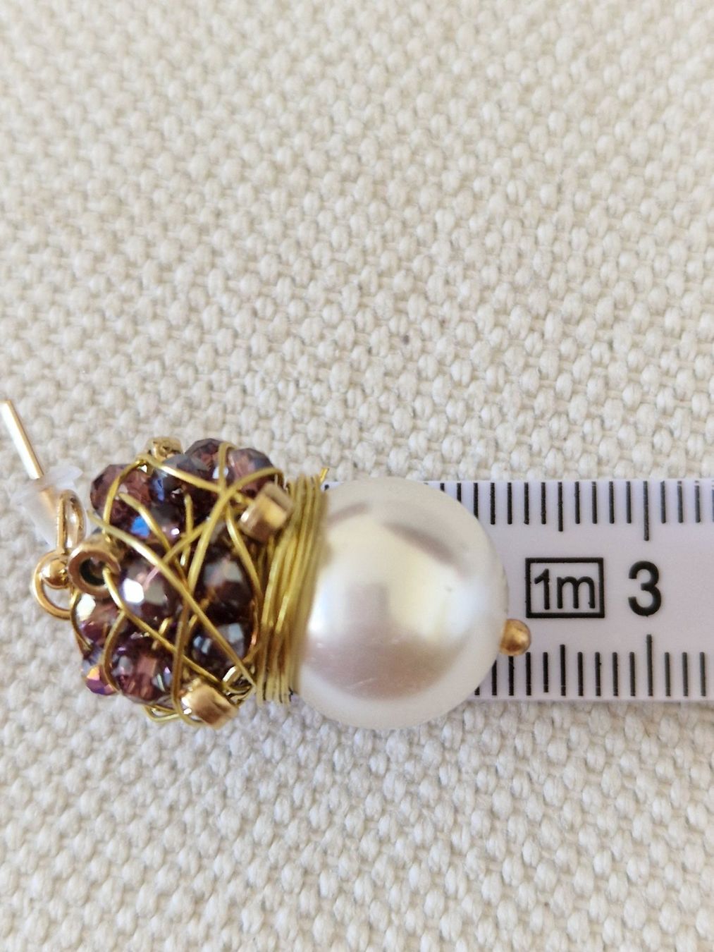 Ohrringe & -stecker: Neue Ohrringe mit Perlen, Ohrring, Ohrstecker, Perle – Neu (gemäss Beschreibung) aus Arlesheim von Vera6 1