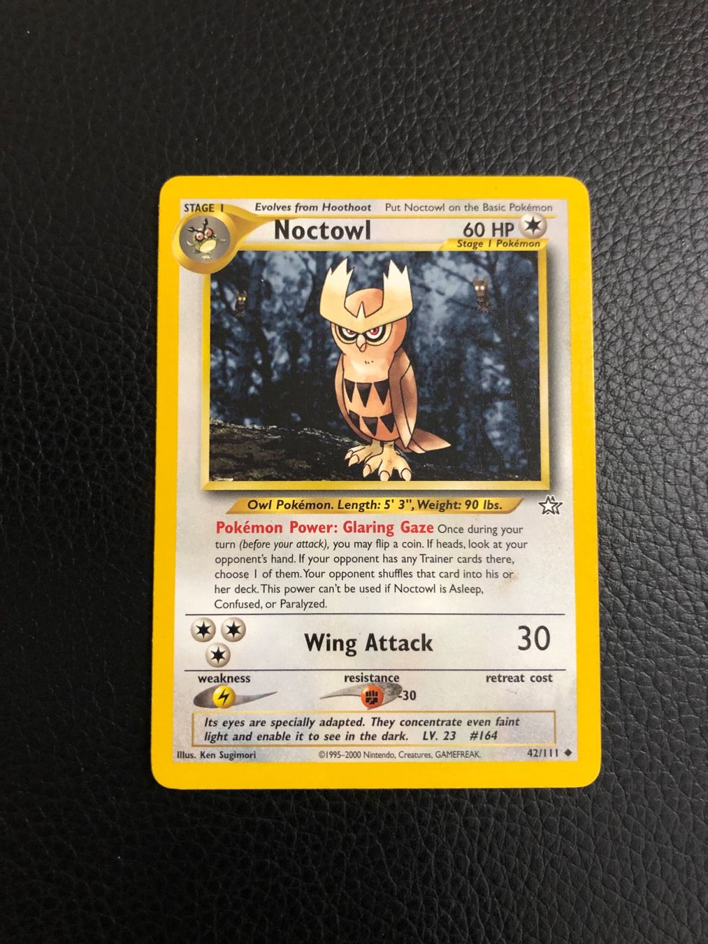 Pokémon Carte collezionabili: Neo Genesis Noctowl 42/111 Ab 1 – Usato da Paradiso venduto da Pkmn10