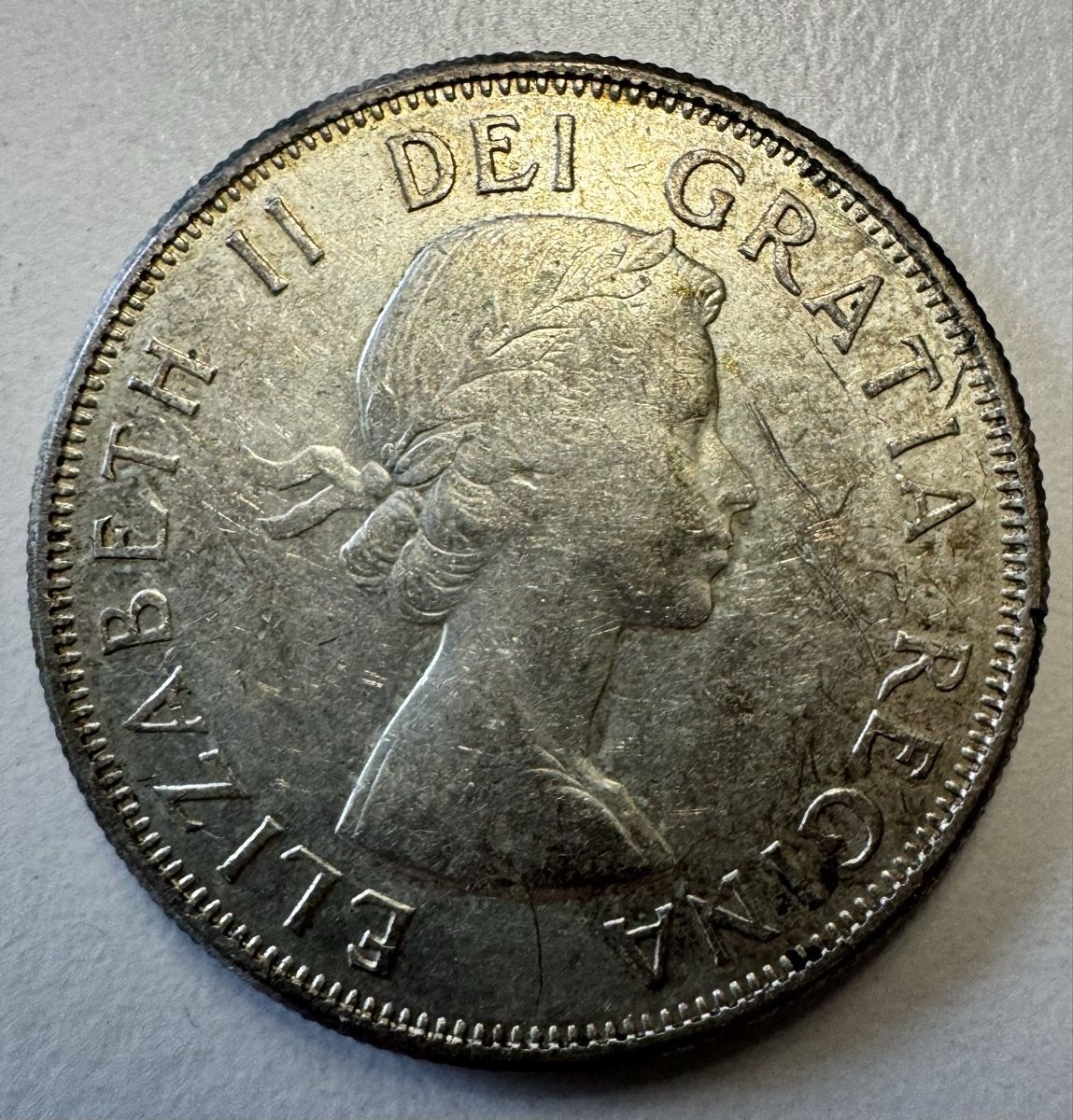 Tutti le monete: Kanada - 50 Cents 1958 – Usato da Meilen venduto da coins4sale 1