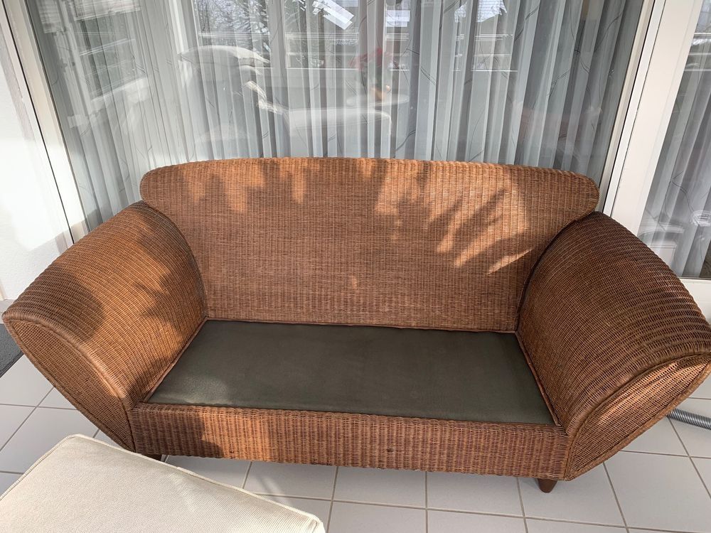 Sofas: Sofa Rattan – Gebraucht aus Lausanne von agu_yhn6