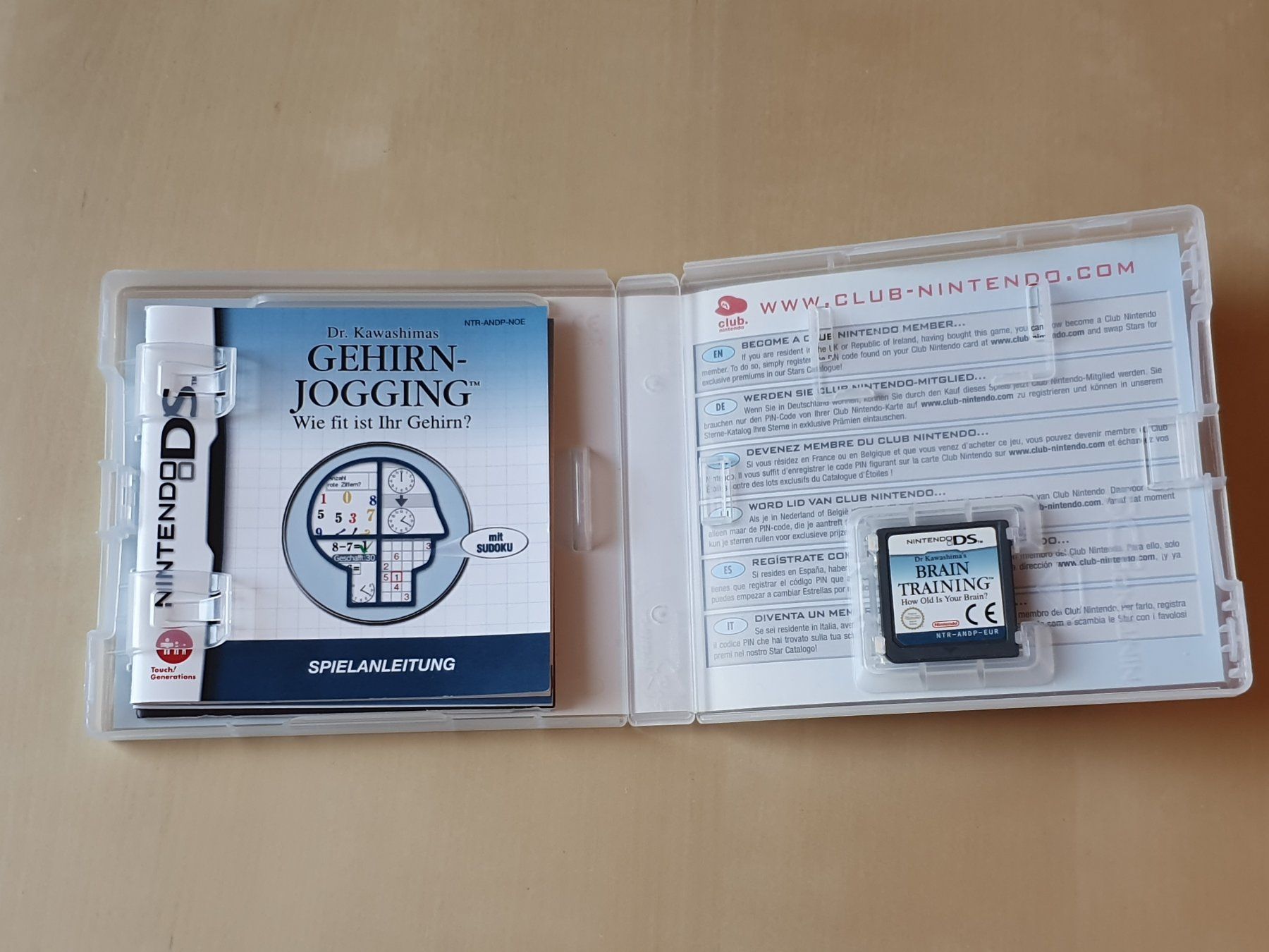 Nintendo Spiele: Gehirn Jogging – Gebraucht aus Stansstad von collectorsshop 2