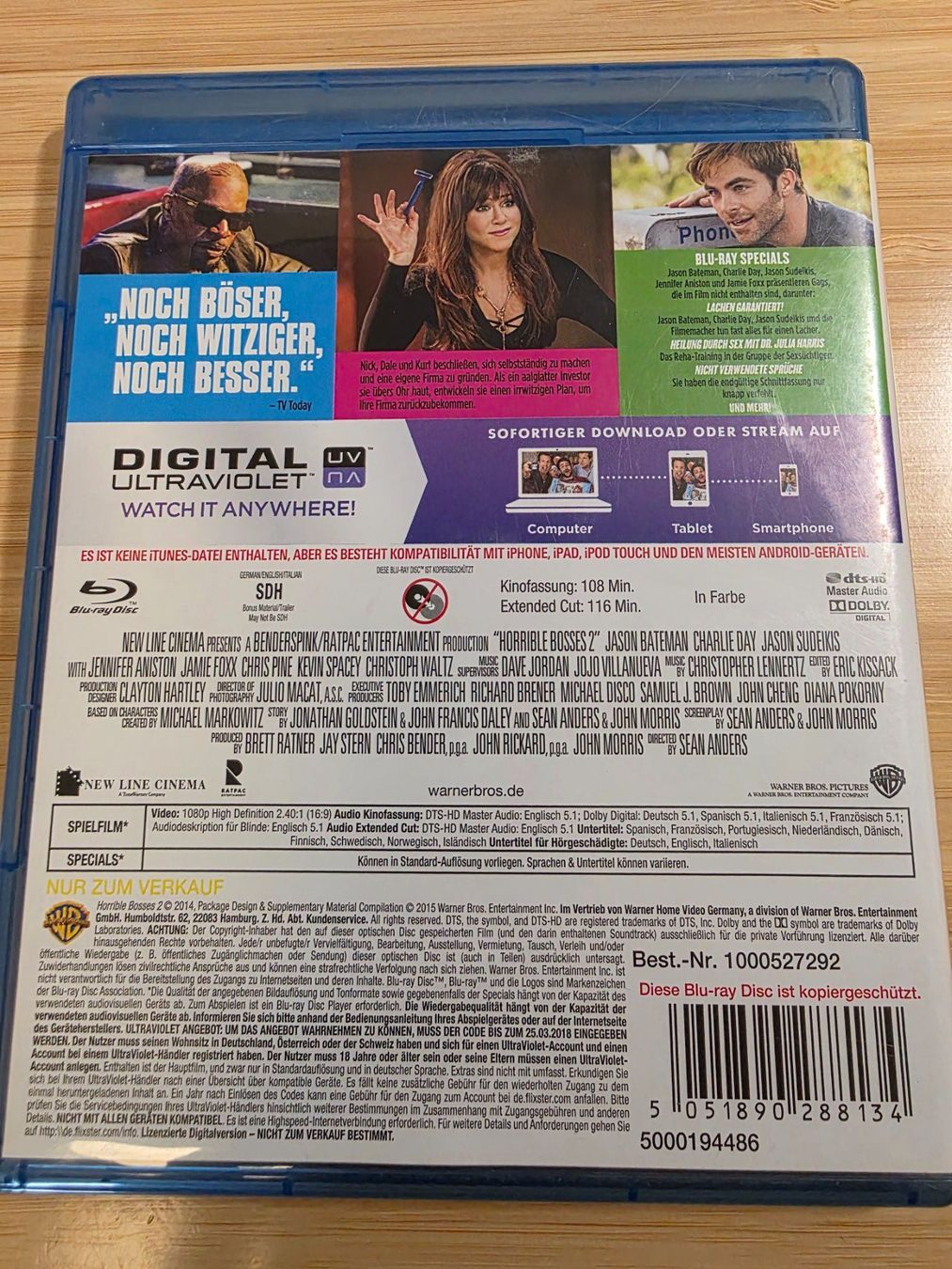 Tutti i DVDs: Kill the Boss 2 - Extended Cut (Blu-ray) – Usato da Herisau venduto da whitepaper 1