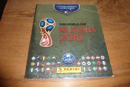 Fifa World Cup Russia 2018, Album, Gold Edition, unkomplett