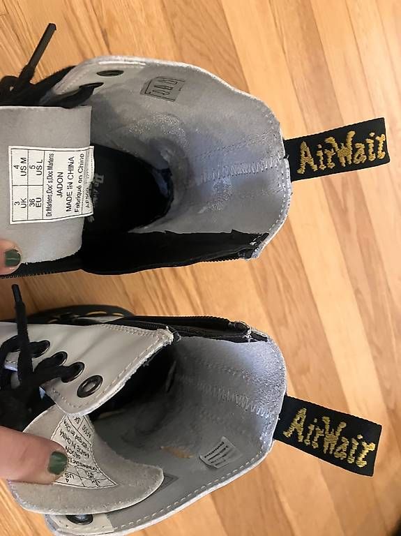 Dr. Martens Scarpe da donna: weisse Dr. Martens boots – Usato da Rotkreuz venduto da jezicanne17 1