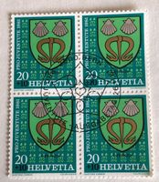 4er Block Nr.J 277 mit Vollstempel Bern