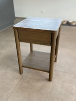 2x IKEA TONSTAD Ablagetisch braun Eichenfurnier