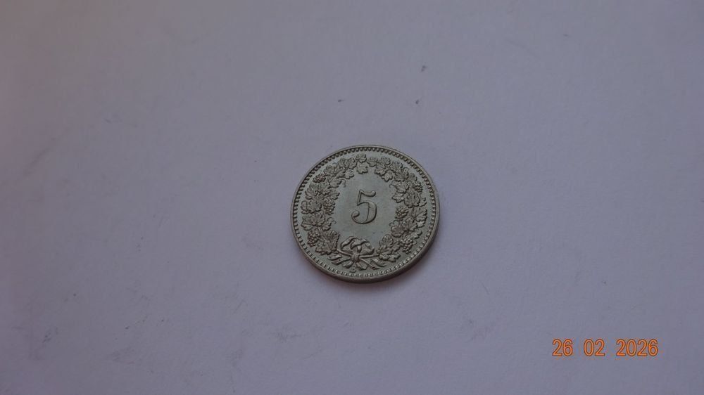 Tutti le monete: 5 Rappen 1892 Unz/Stgl – Usato da bassecourt venduto da Oursvert 1