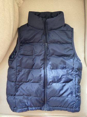 Gap Gilet Kids Navy Blue Size 3-4 Years Good Condition