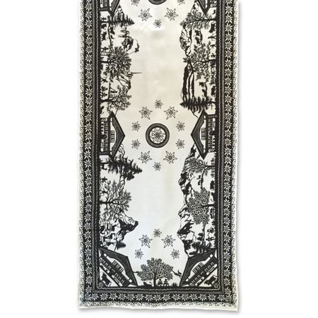 Seidenfoulards, Foulards,  100% Seide