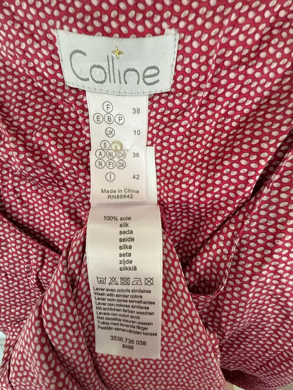 Vestiti: Colline - robe - 36 - soie – Usato da Sion venduto da accroshoes 6