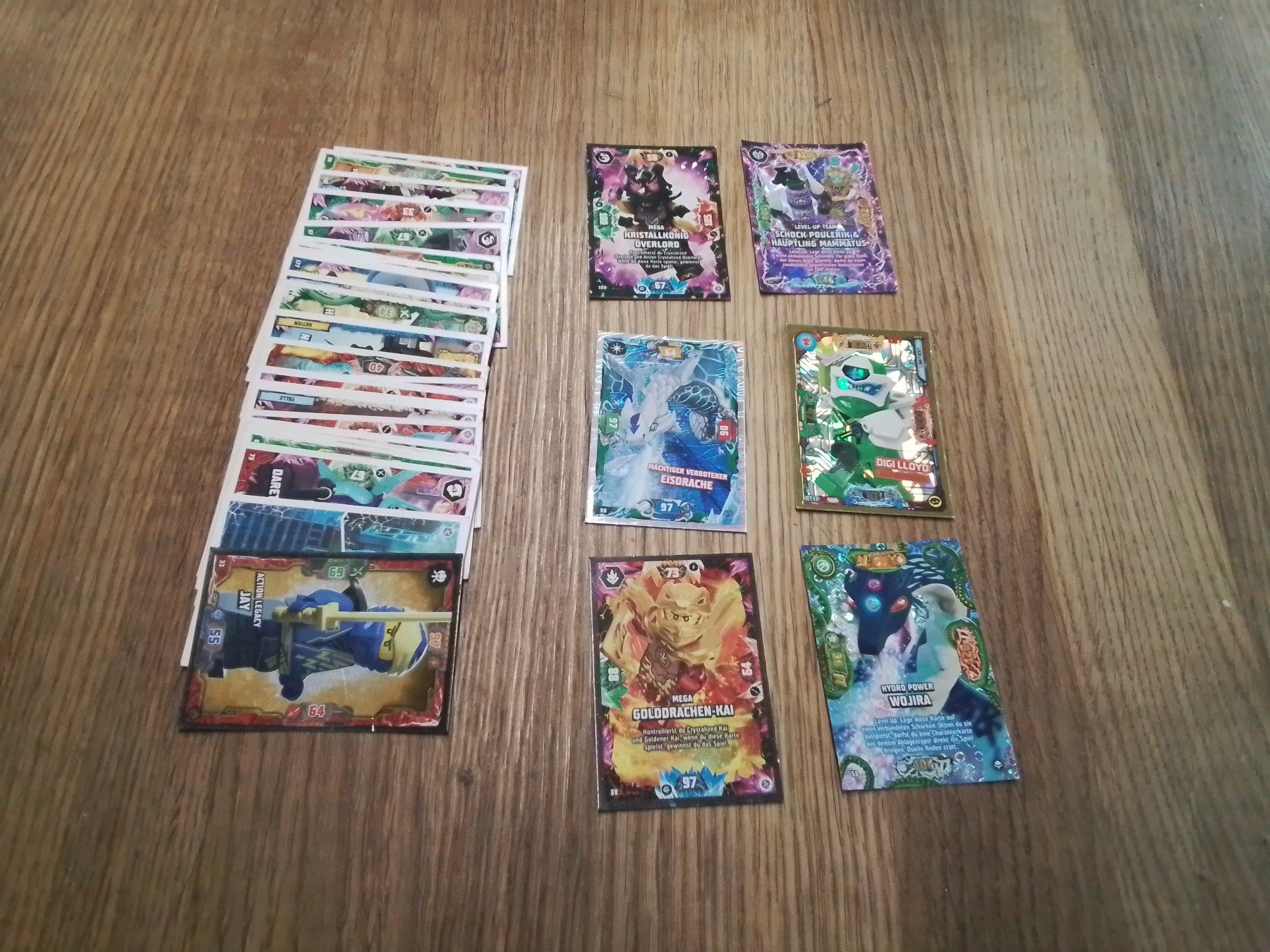Sammelbilder & Trading cards: 40 Lego Ninjago Karten – Gebraucht aus Goldau von damde