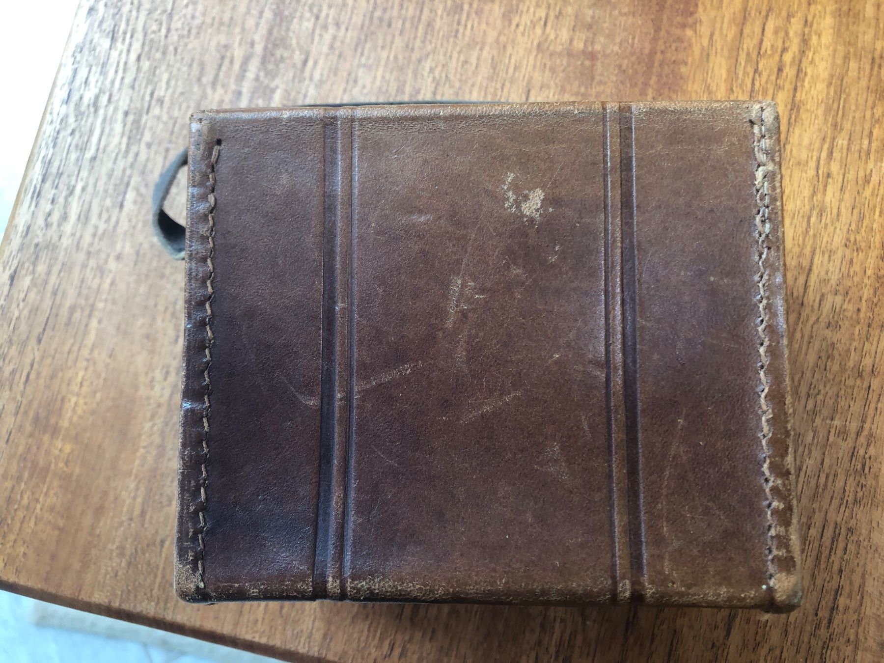 Borse: Agfa Box 45 Kamera Ledertasche mit Anleitung – Usato da Arlesheim venduto da leyRum4.5 4