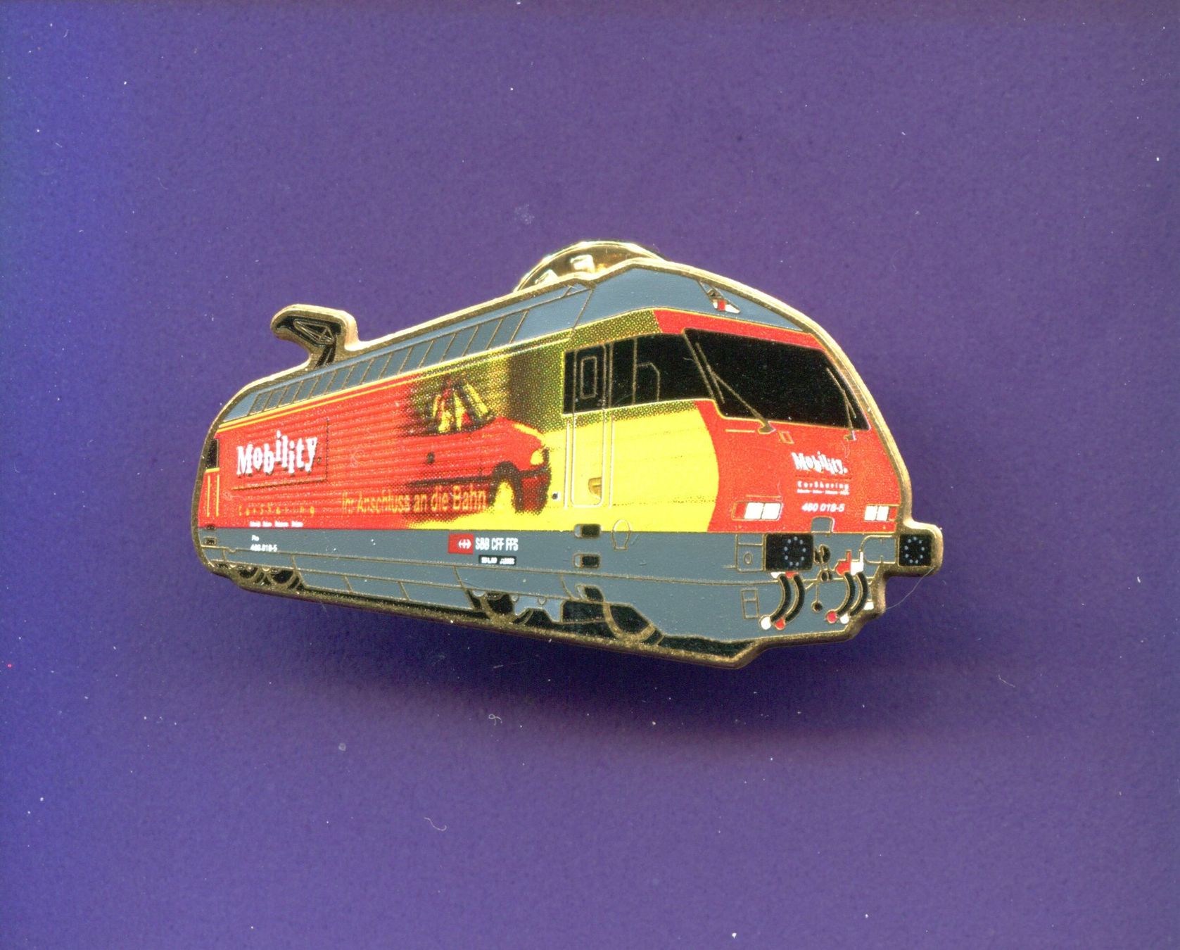 SBB/CFF/FFS Placchette & Badge: Schmid-Müller  Re 460  " Mobility "  Lim.250 – Usato da Winterthur venduto da Sammleroase