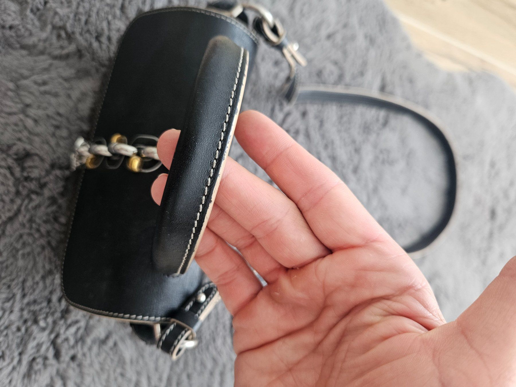 Louis Vuitton Taschen für Damen: Louis Vuitton Monogram Leder Damen Schwarz Braun – Gebraucht aus Salgesch von car_6sxt 3