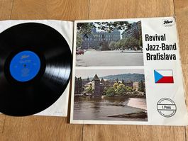 LP Revival Jazz Band Bratislava, AUTOGRAMM selten top