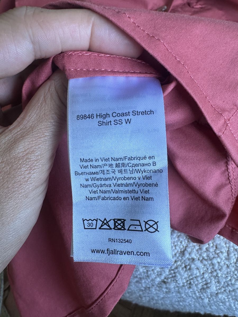 Fjällräven Camicette: Fjällräven High Coast Stretch Wandershirt / Bluse Grösse S – Usato da Baden venduto da Marytumby 5
