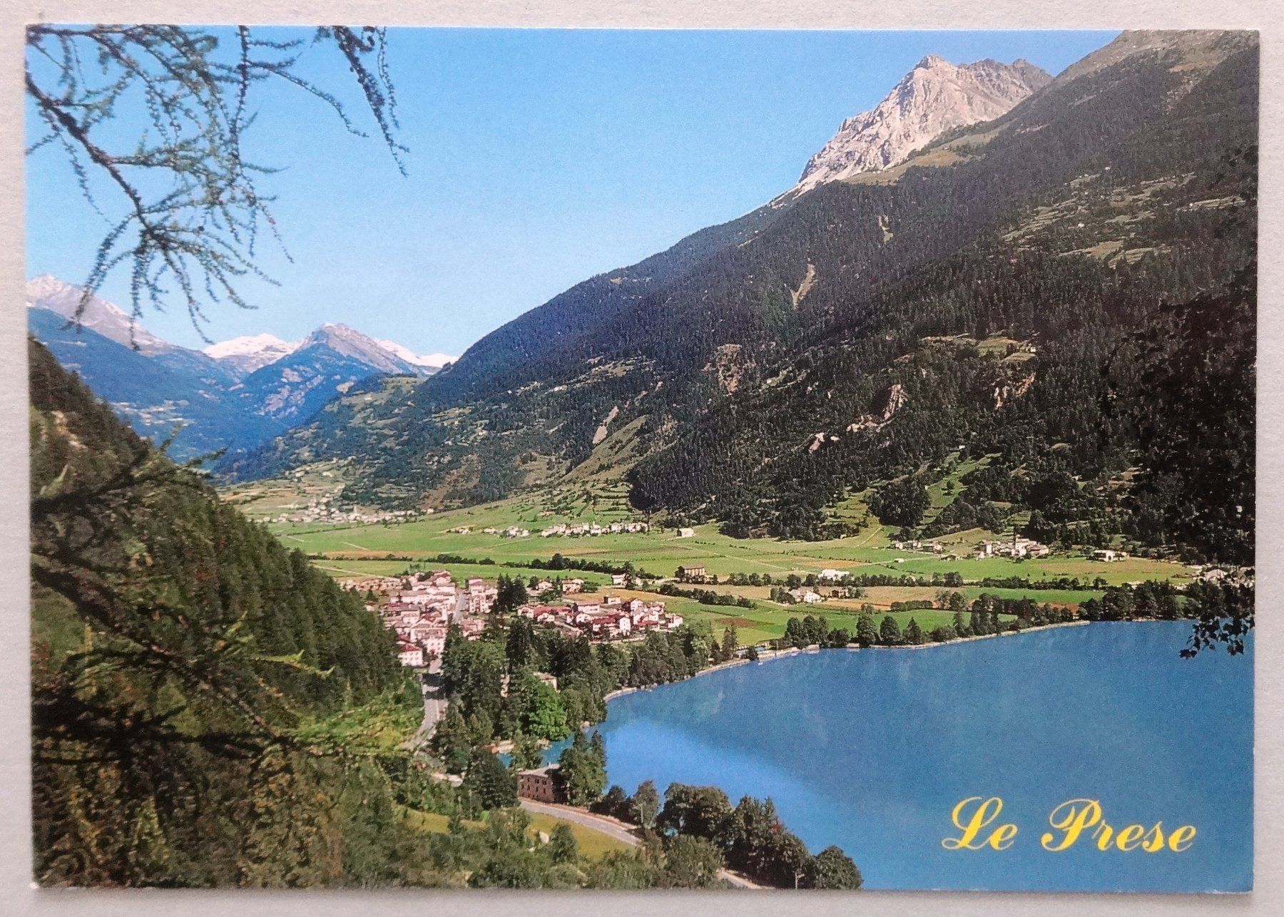 Cartoline postali: Le Prese 966 m – Usato da Fétigny venduto da Billy2miny
