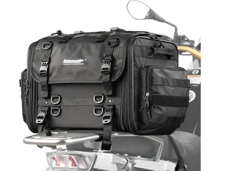 Hecktasche Motorrad, Satteltasche erweiterbar 40-60L