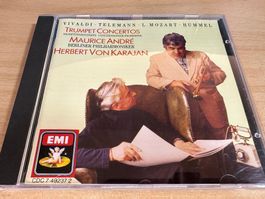 X2 Maurice André Vivaldi Telemann Mozart Trumpet Concertos