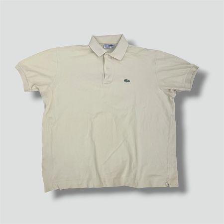 Lacoste yellow vintage poloshirt, retro 00s