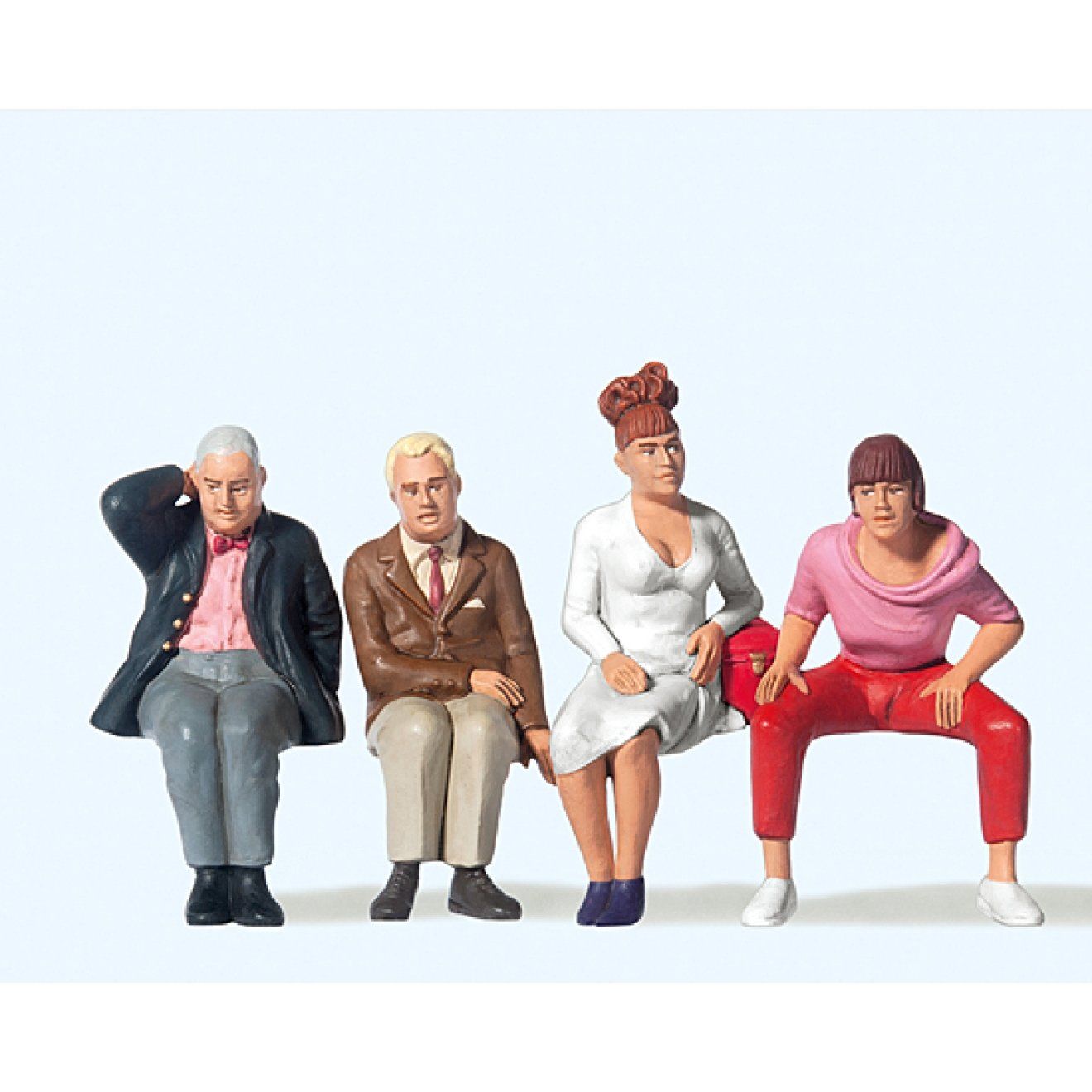 Preiser Modelleisenbahnen: 7  Preiser Miniatur Figuren – Neu und originalverpackt aus Hunzenschwil von swissladyshop 3
