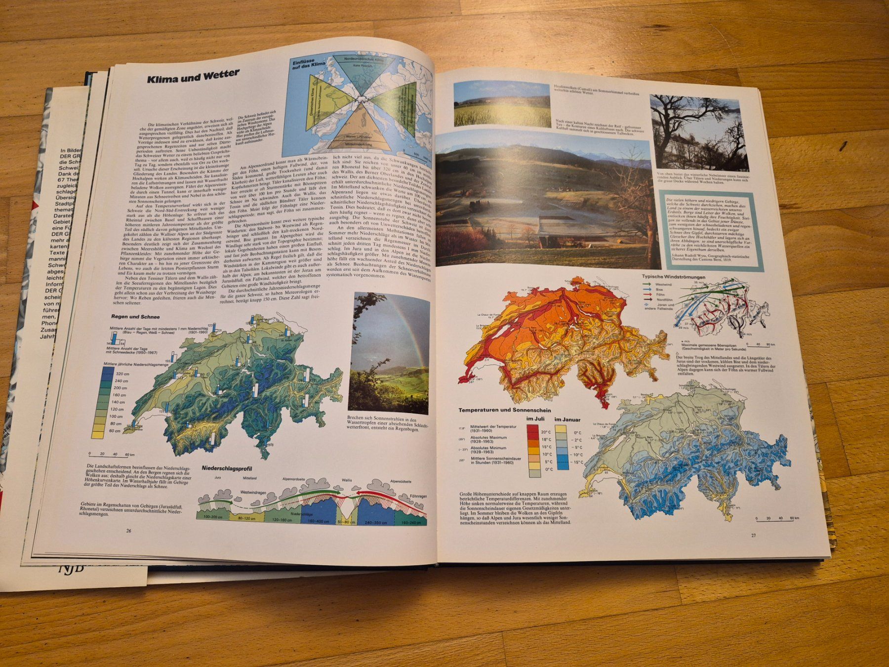 Libri: Der grosse Schweizer Atlas - Kümmerly & Frey - 1981 – Usato da Egg b. Zürich venduto da orwell1984 5