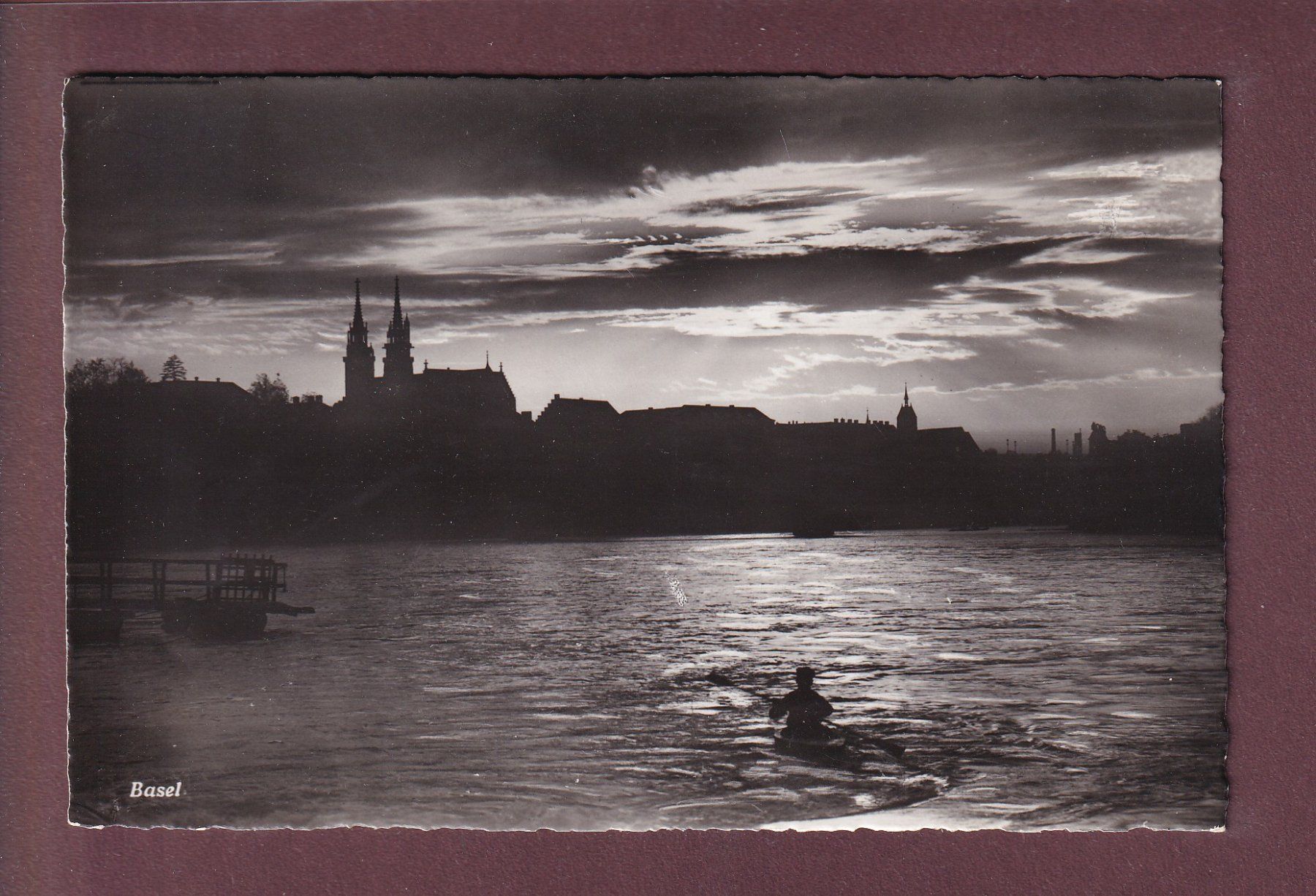 Ansichtskarten: BASEL - 1940 – Gebraucht aus Pully von nicecards