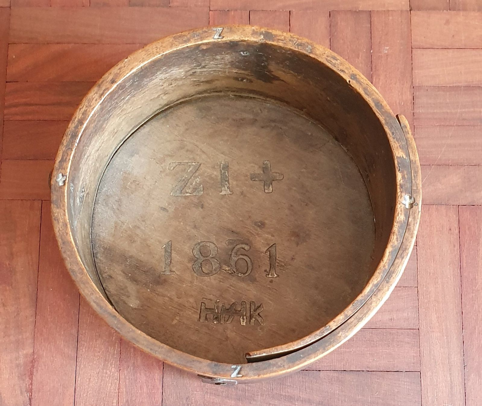 Sonstiges für Haushalt & Wohnen: Antiker Holzkübel 1861 – Gebraucht aus Kreuzlingen von Rschweiz1