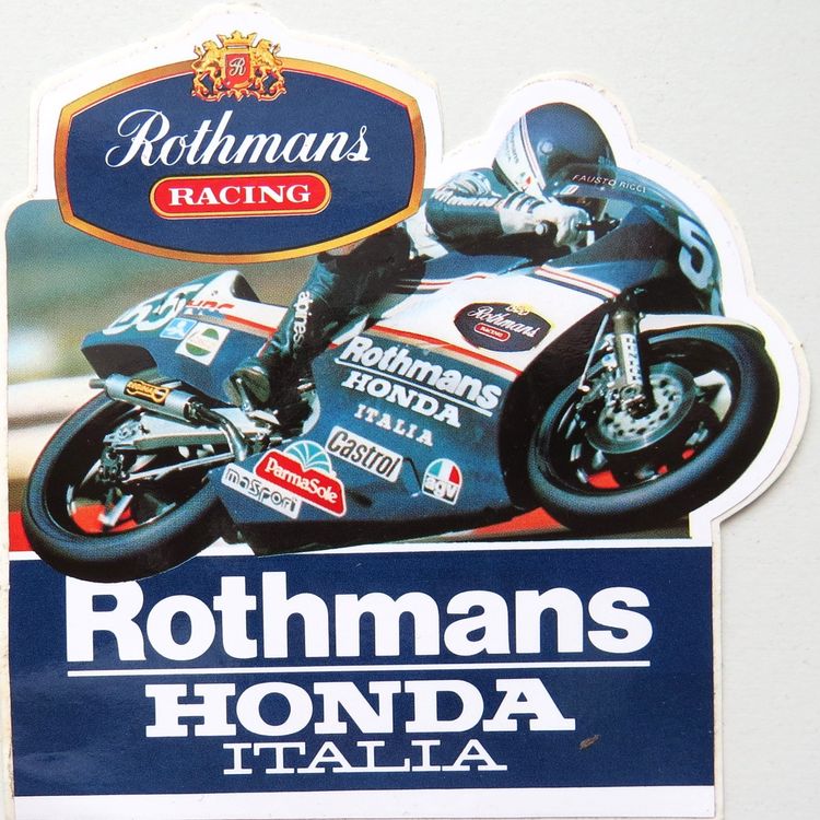 Sticker Rothmans Honda Italia (Neu (gemäss Beschreibung)) in Ettingen ...