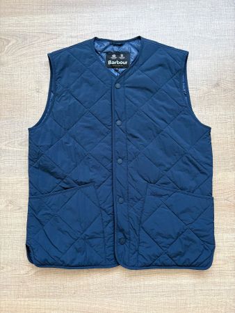 Barbour Brent Liddesdale Gilet Herren XL Navy Steppweste