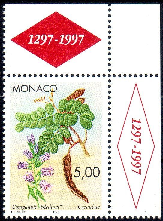 Tutti i francobolli: ** POSTFRISCH ** MONACO EINHEIMISCHE PFLANZEN - 1A62 – Nuovo (secondo la descrizione) da Losone venduto da EM2019