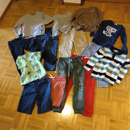 Jungen Kleiderpaket, Grösse 122