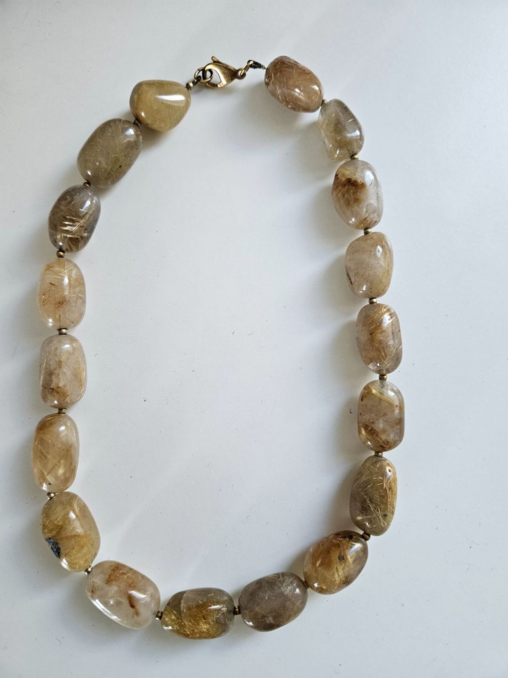 Colliers: Elegante Rutilquarz Kette, Unikat – D'occasion à Urdorf par Colina 6