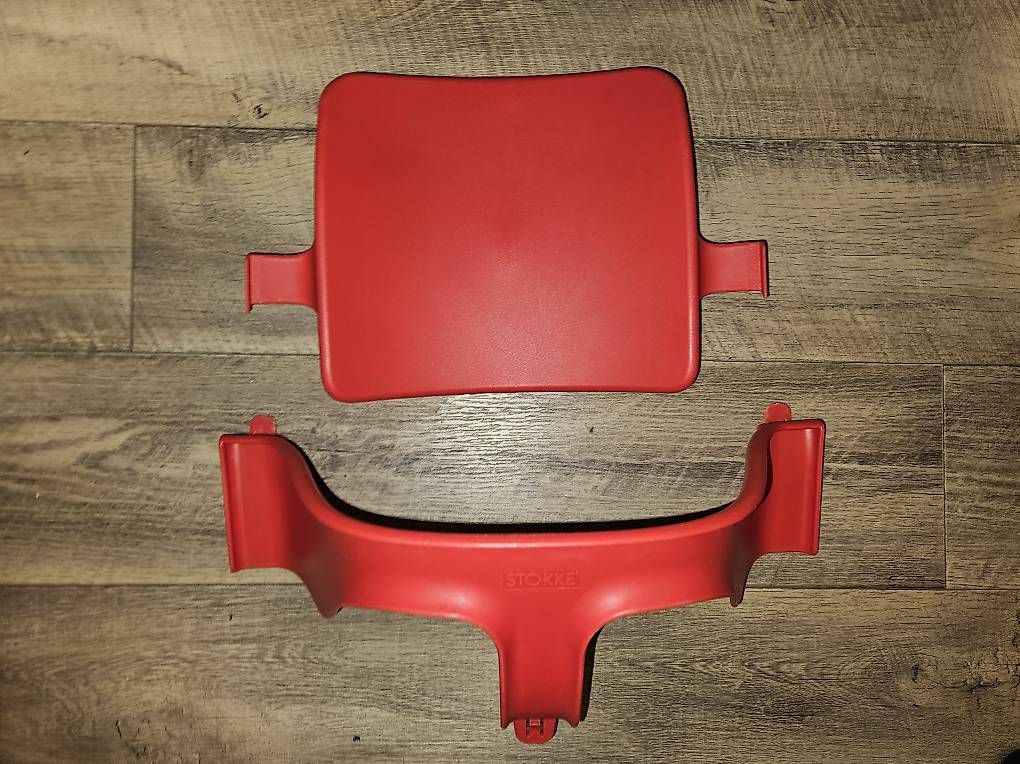 Stokke Seggioloni: Stokke Tripp Trapp Babyset, V3 in rot – Usato da Schüpfen venduto da SANNYLI31