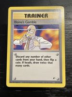 Pokemon Blaine‘s Gamble trainer 121/132 gym heroes