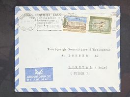 CL25 Enveloppe + Timbre Grèce 1968
