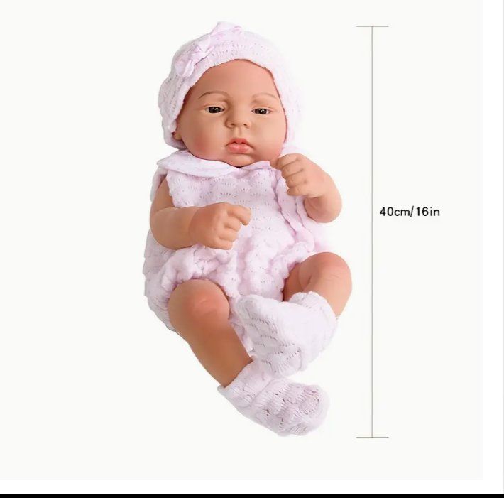 Puppen: Rebornbaby Puppe 40cm mit Schlafsack – Neu und originalverpackt aus Amriswil von Ravinvida 2