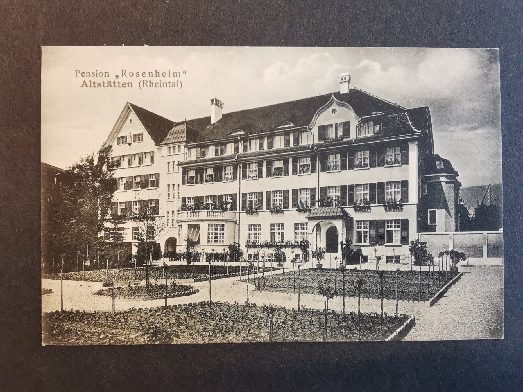 Ansichtskarten: Ansichtskarte Rheintal   Rosenheim Altstättten Schweiz – Gebraucht aus Rheineck von kat_7gld
