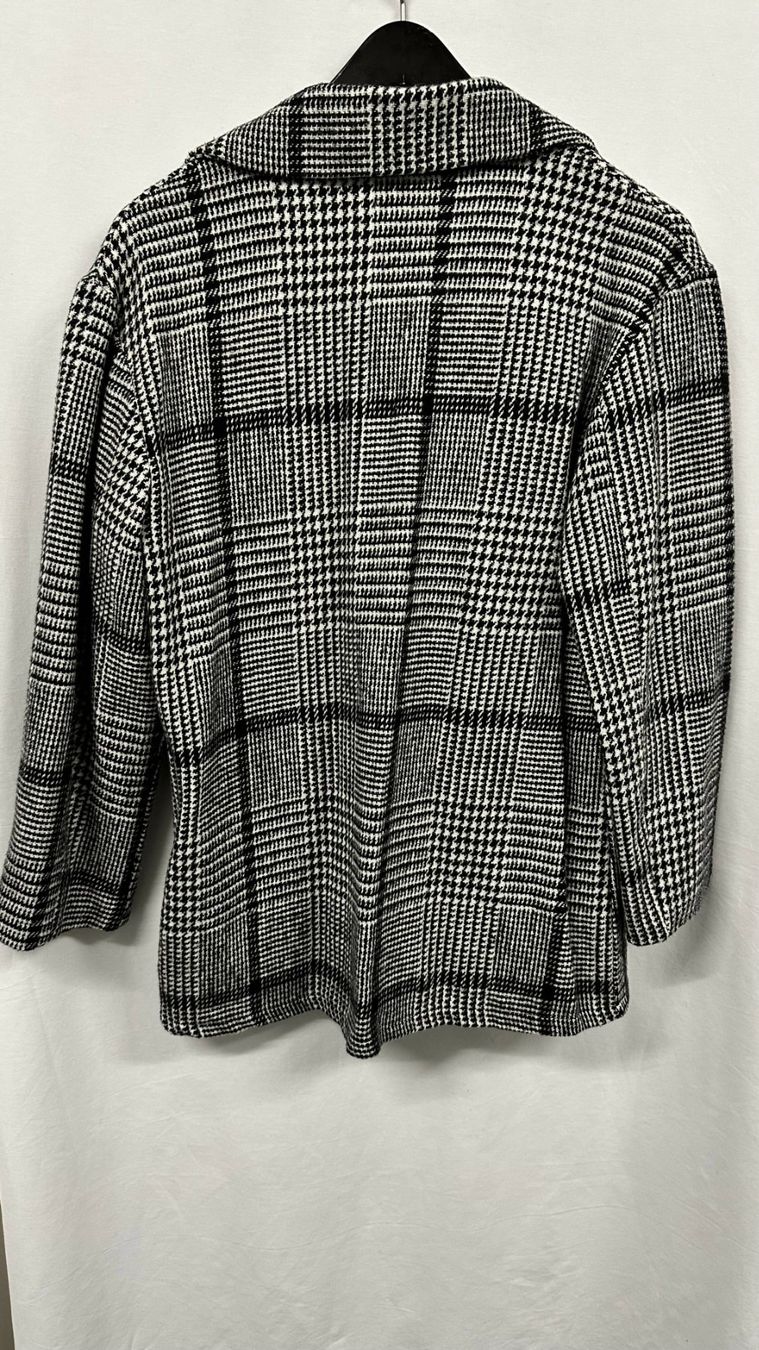 Cappotti: Karierter Mantel Jacke black white Gr. S – Nuovo e nell'imballaggio originale da Sarmenstorf venduto da taosun1 2