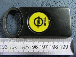 OPEL AUTO SCHLÜSSELANHÄNGER MIT JETON PVC KLEIN-FEIN