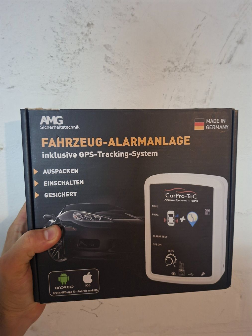 Alarmanlagen: CarPro-TeC Alarmanlage mit GPS Tracking gebraucht – Neu (gemäss Beschreibung) aus Lyss von toe_68qb
