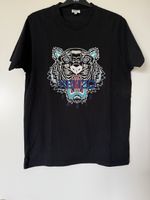 KENZO T-Shirt Tiger Motiv Schwarz Grösse M