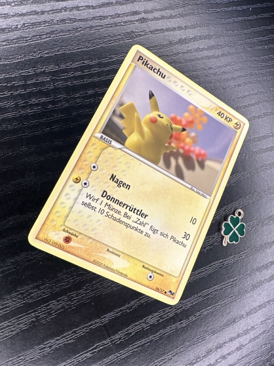 Pokémon Carte collezionabili: Pikachu 16/17 Series 2 Population 2005 NM – Usato da Uster venduto da Neonschwarz 1